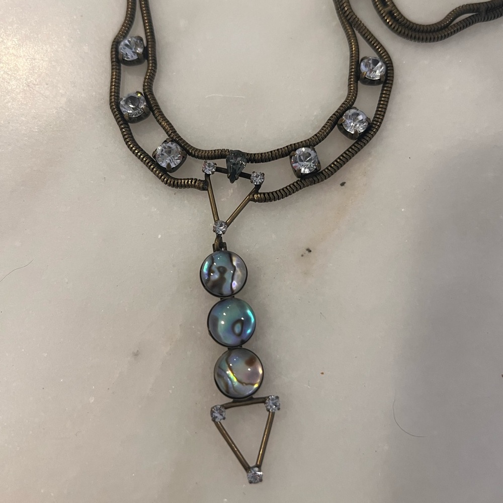 Lionette by Bronze Necklace